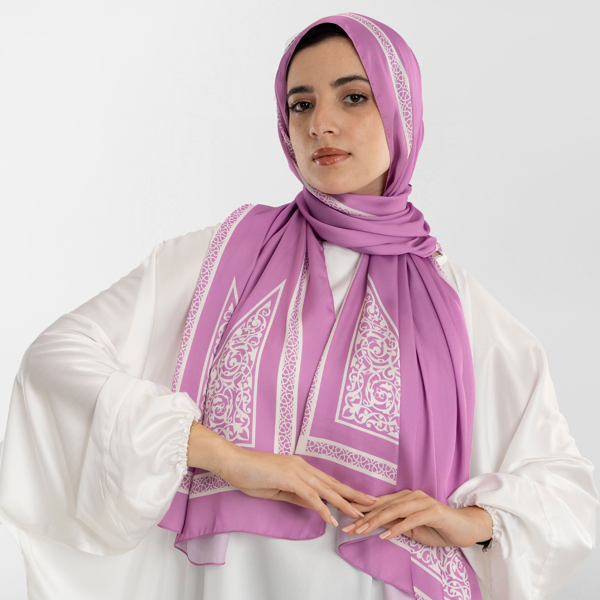 Prayer Wear - Isdal - AL-Qubba Pastel Purple