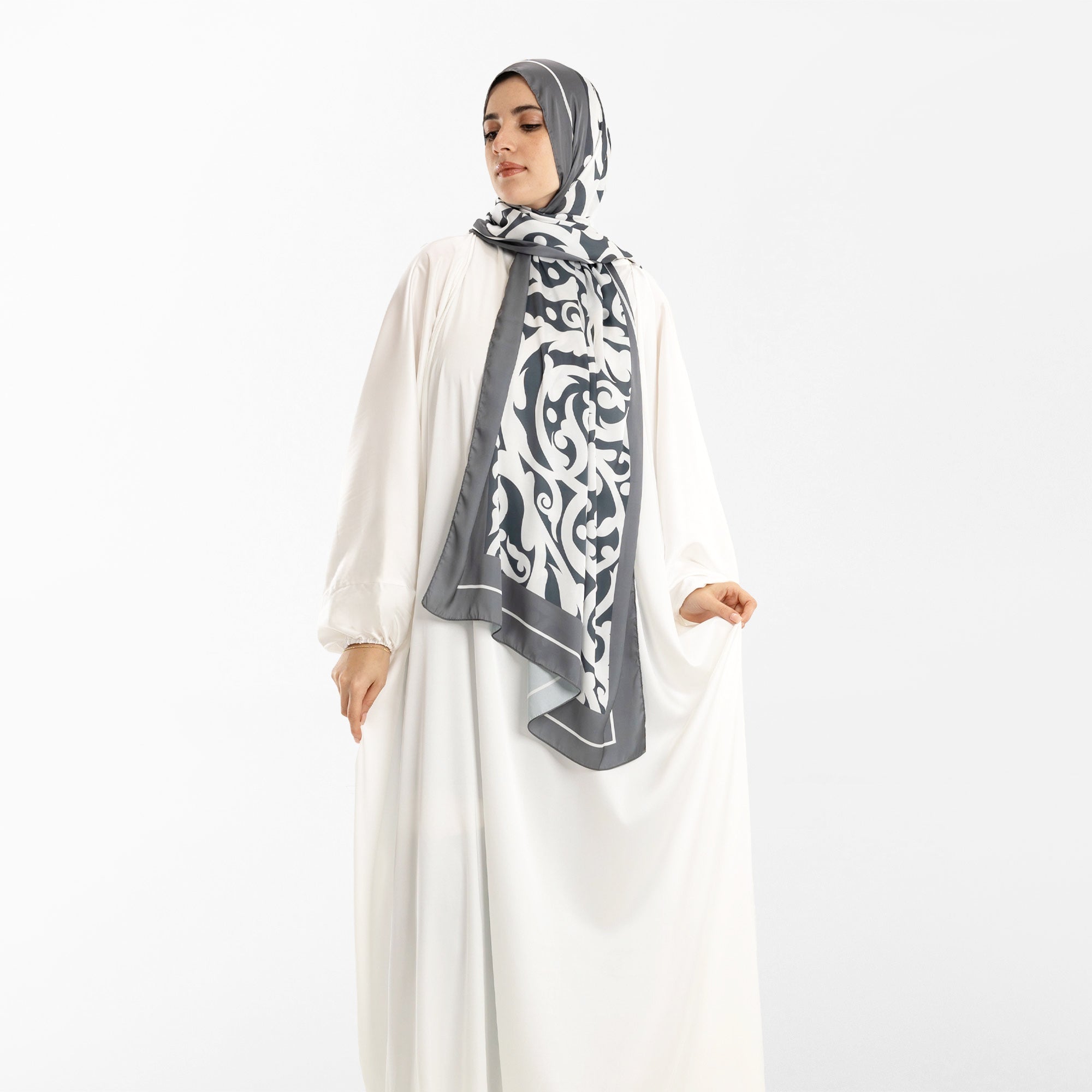 Prayer Wear - Isdal - AL-Hedaya Grey