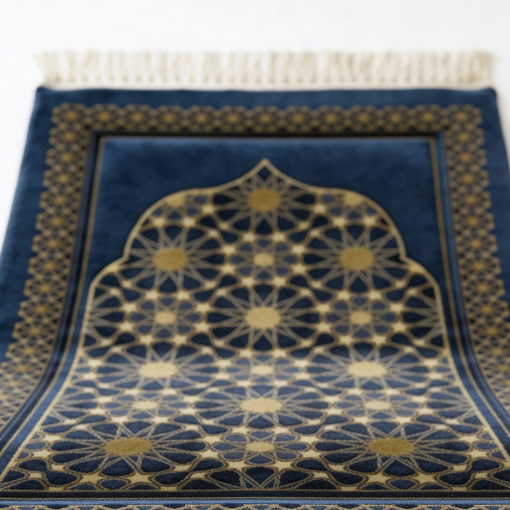 Al-Nour Prayer Mat - Padded - 1.5 cm Foam