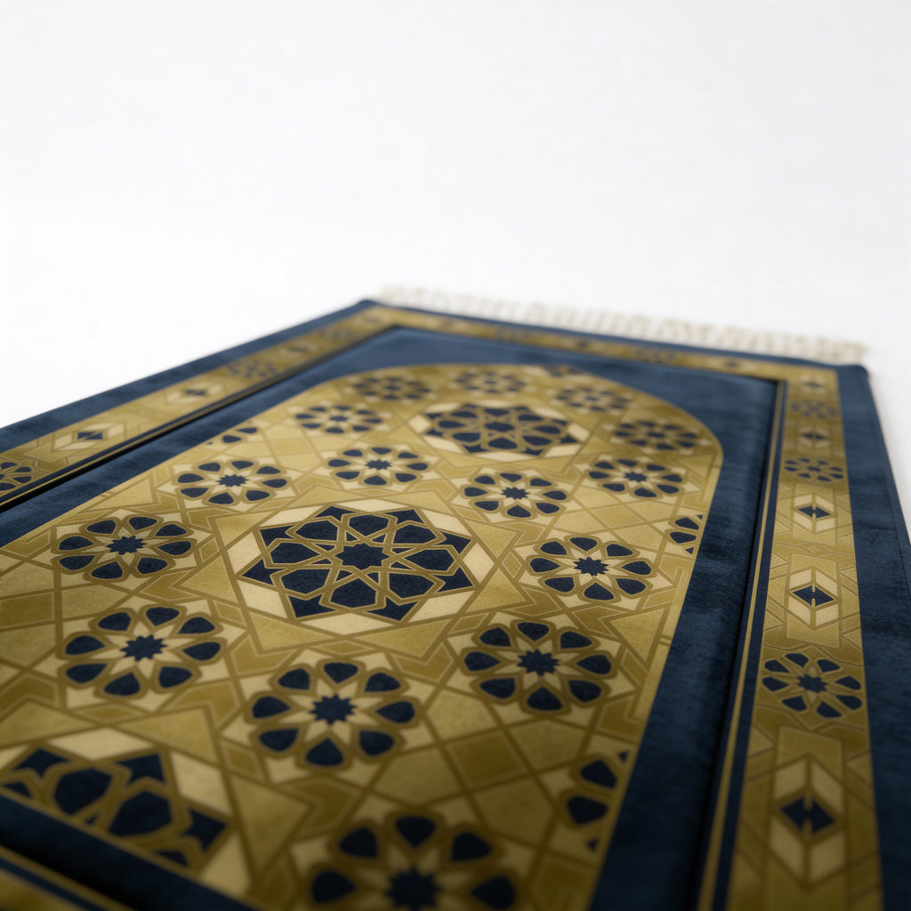 Al-Nour Prayer Mat - Padded - 1.5 cm Foam