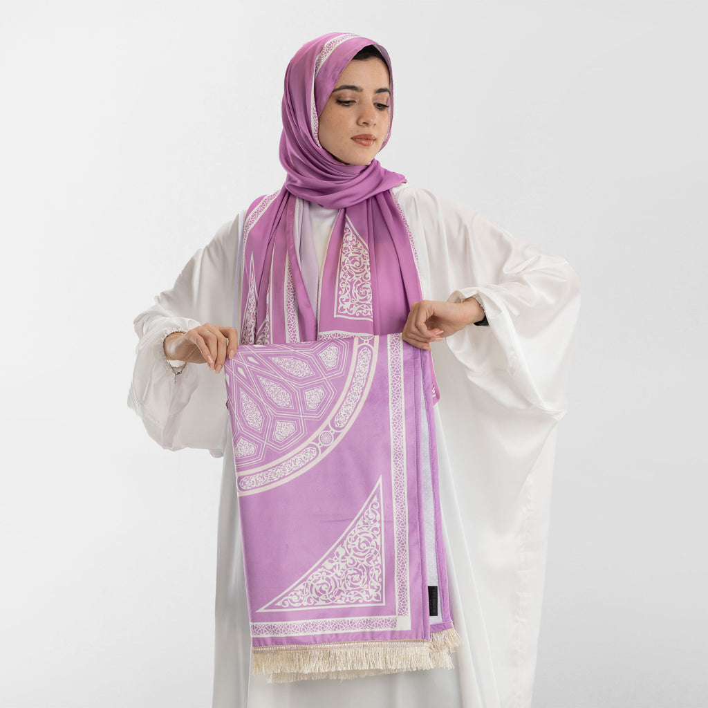 Prayer Wear - Isdal - AL-Qubba Pastel Purple