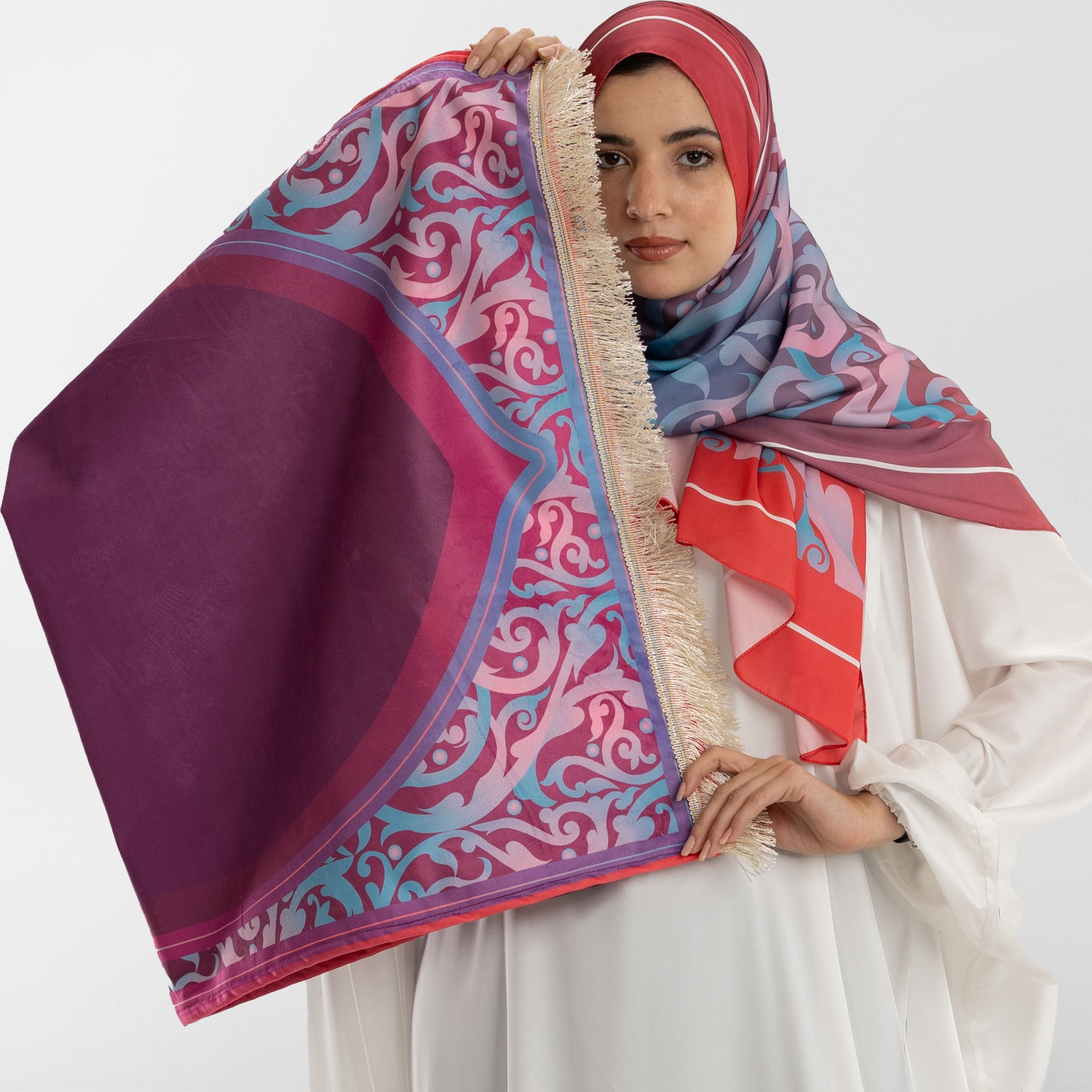 Prayer Wear - Isdal - AL-Hedaya Fuchsia