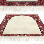 AL-Rawda Prayer Mat - Regular - Velvet