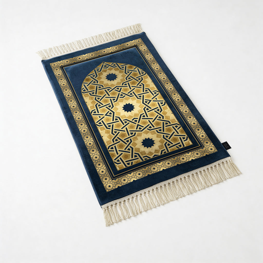 Al-Nour Prayer Mat - Padded - 1.5 cm Foam