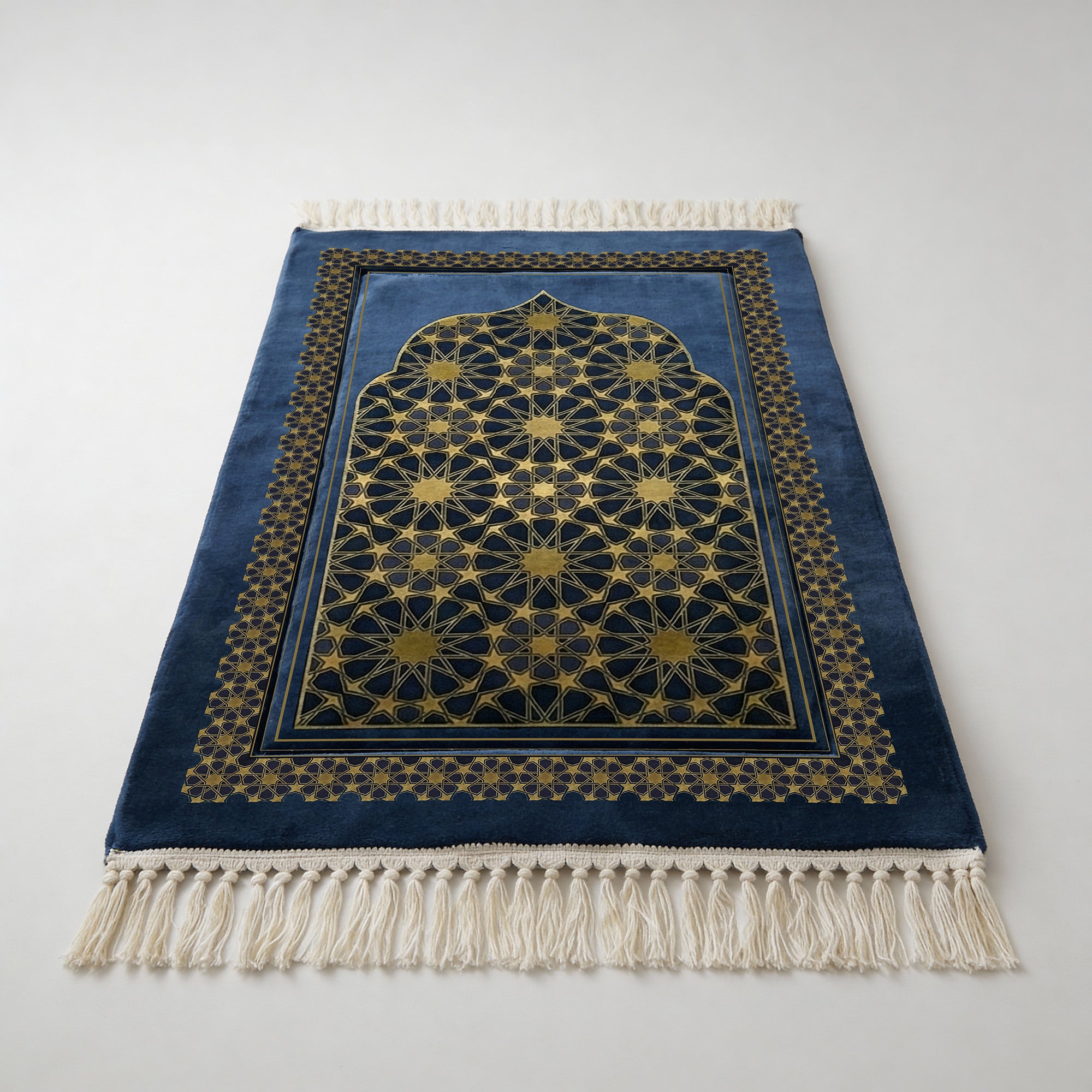 Al-Nour Prayer Mat - Padded - 1.5 cm Foam