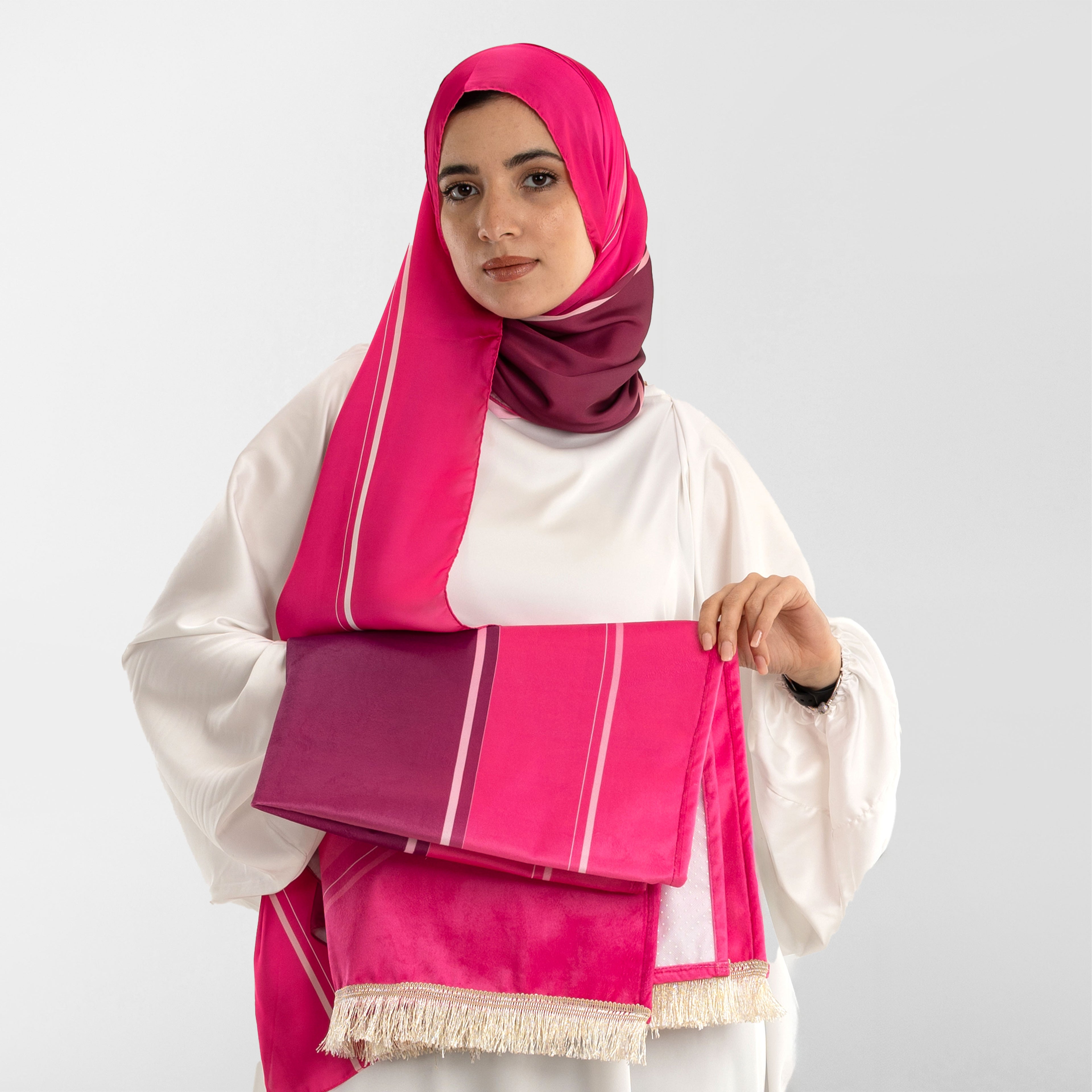 Prayer Wear - Isdal - AL-Taqwa Pink