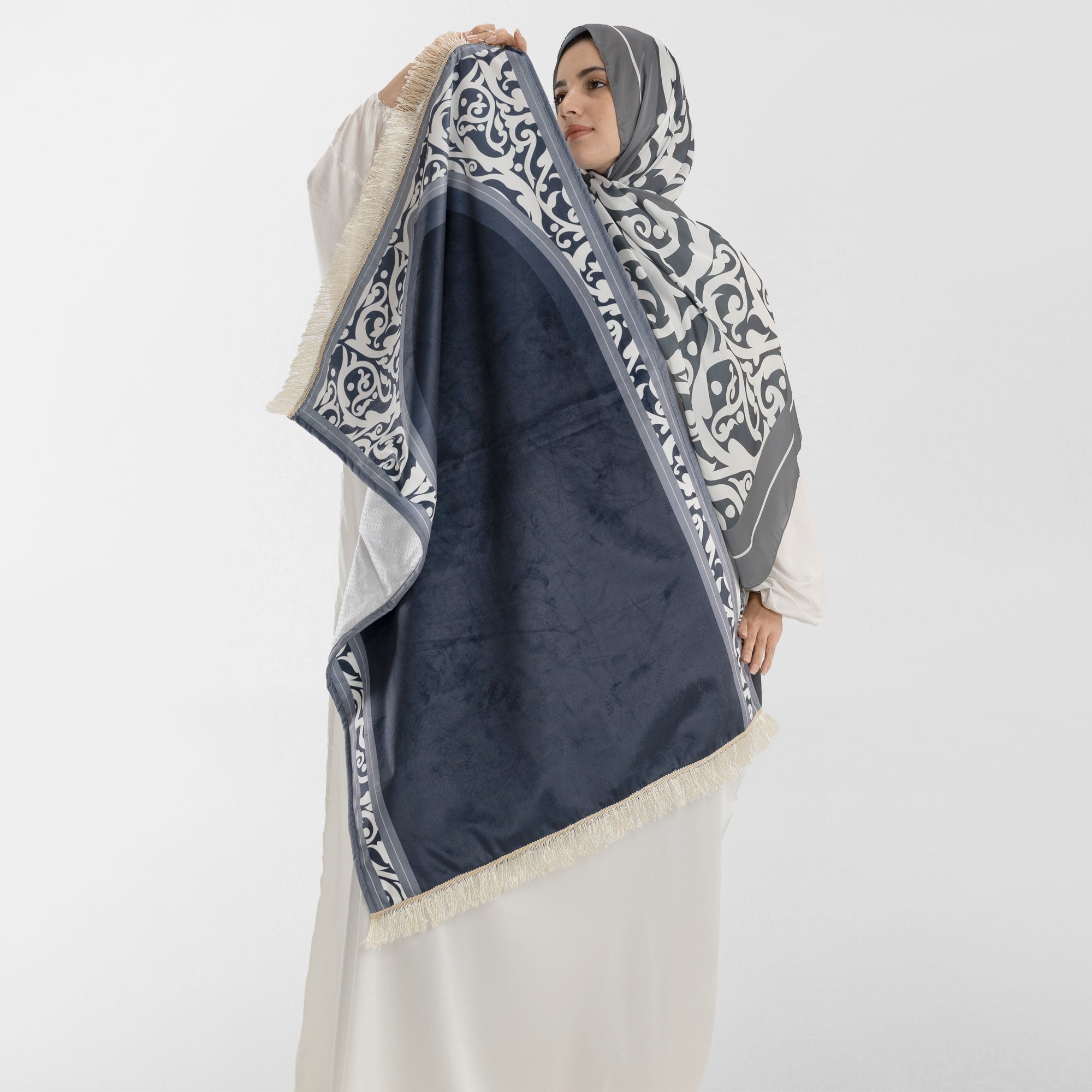 Prayer Wear - Isdal - AL-Hedaya Grey