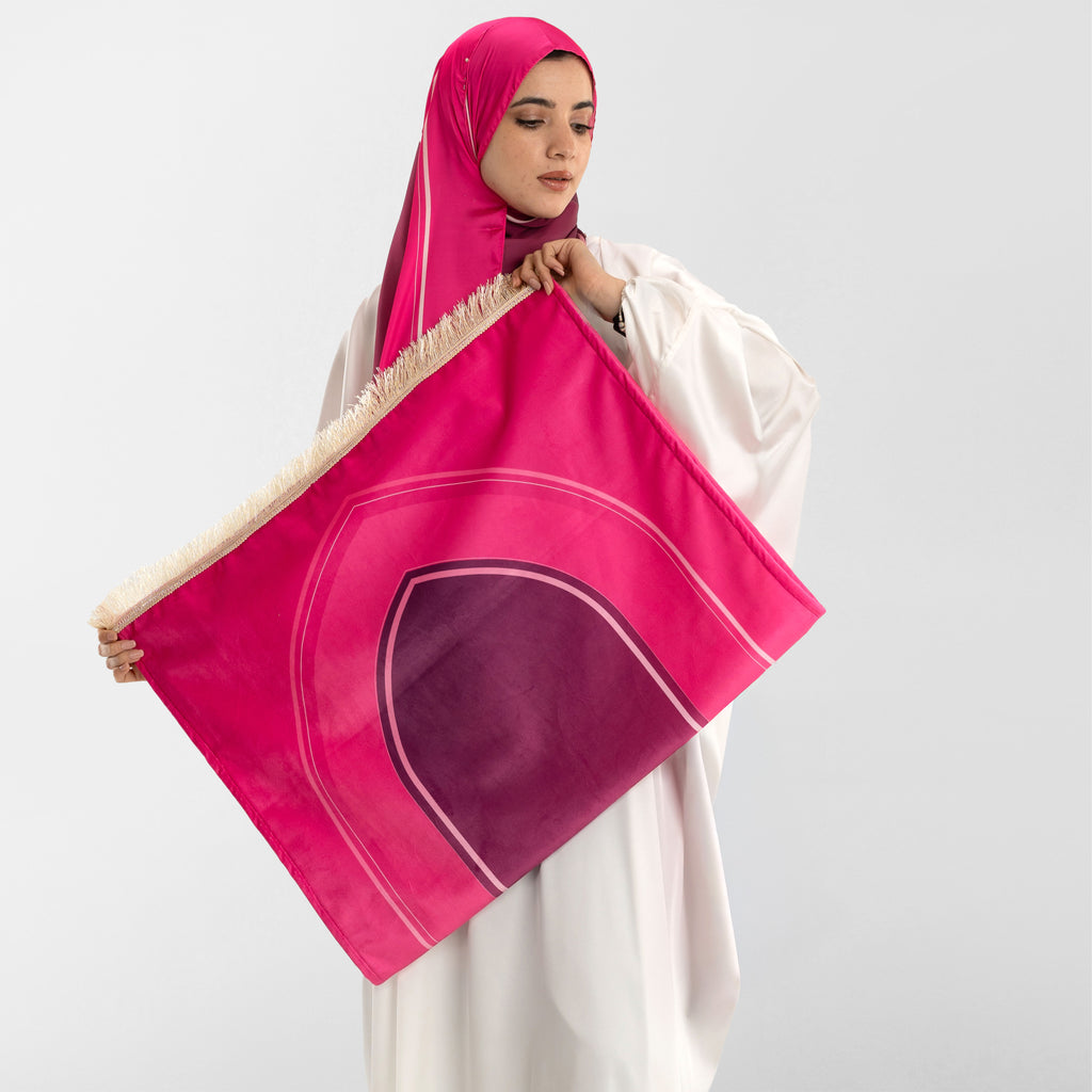 Prayer Wear - Isdal - AL-Taqwa Pink