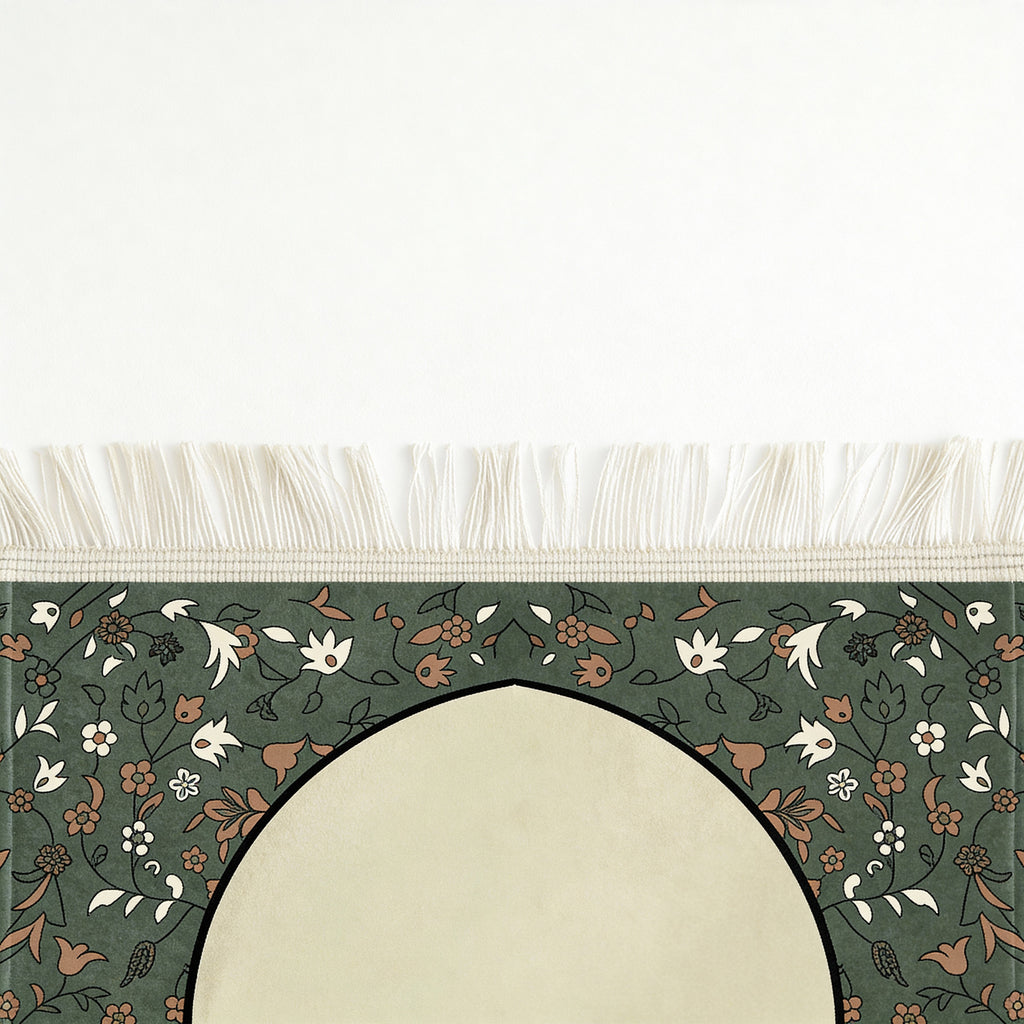 AL-Rawda Prayer Mat - Regular - Velvet