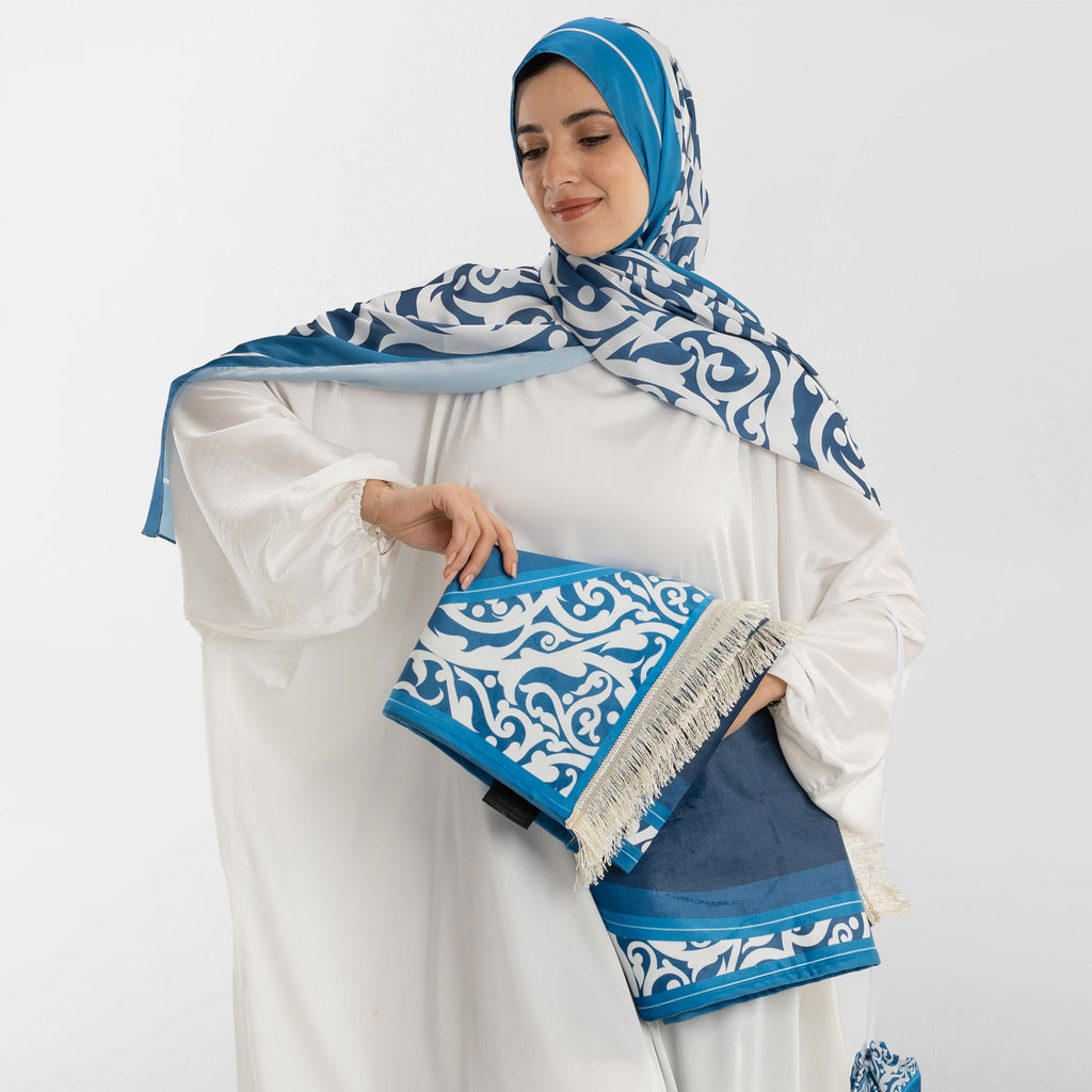 Prayer Wear - Isdal - AL-Hedaya Blue