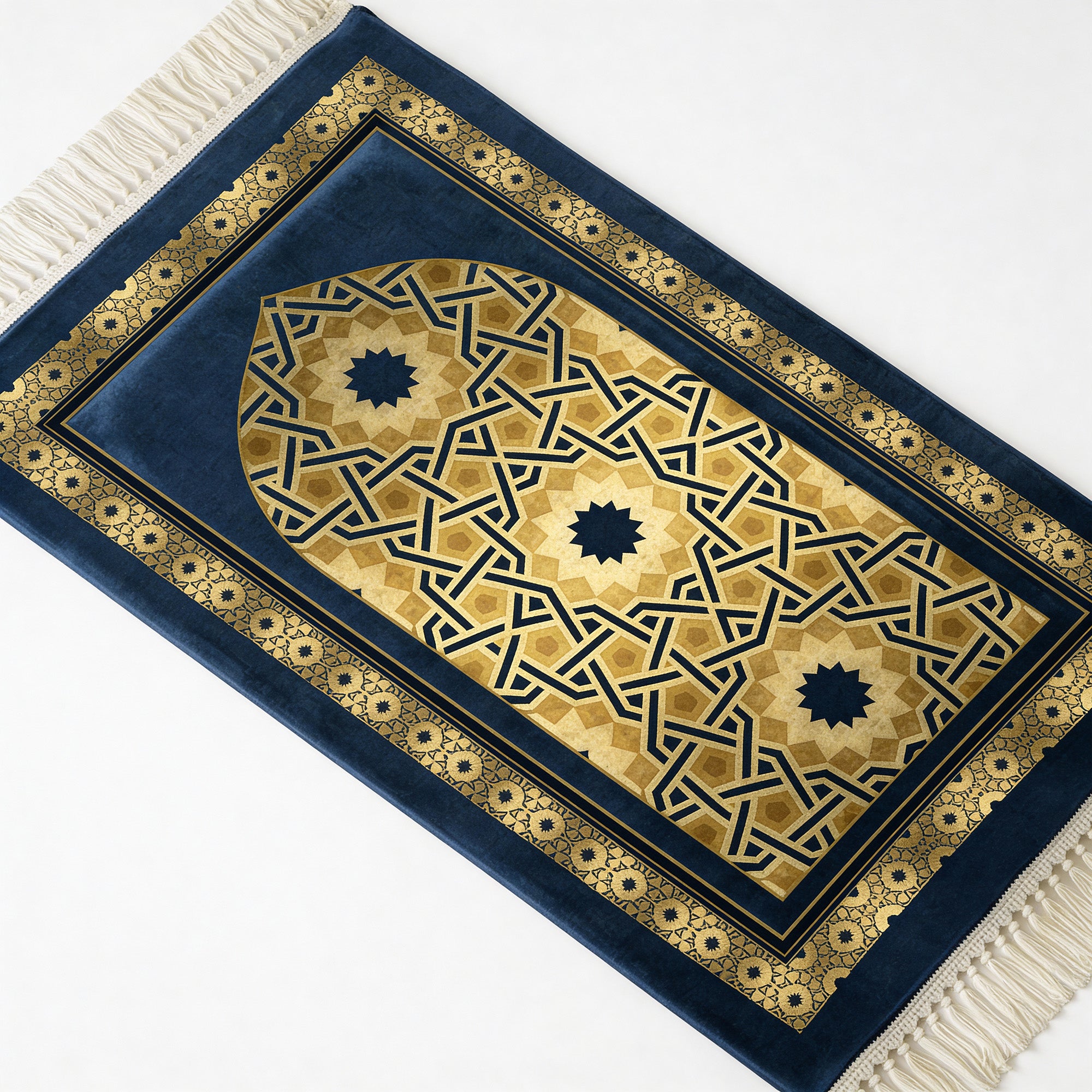 Al-Nour Prayer Mat - Padded - 1.5 cm Foam