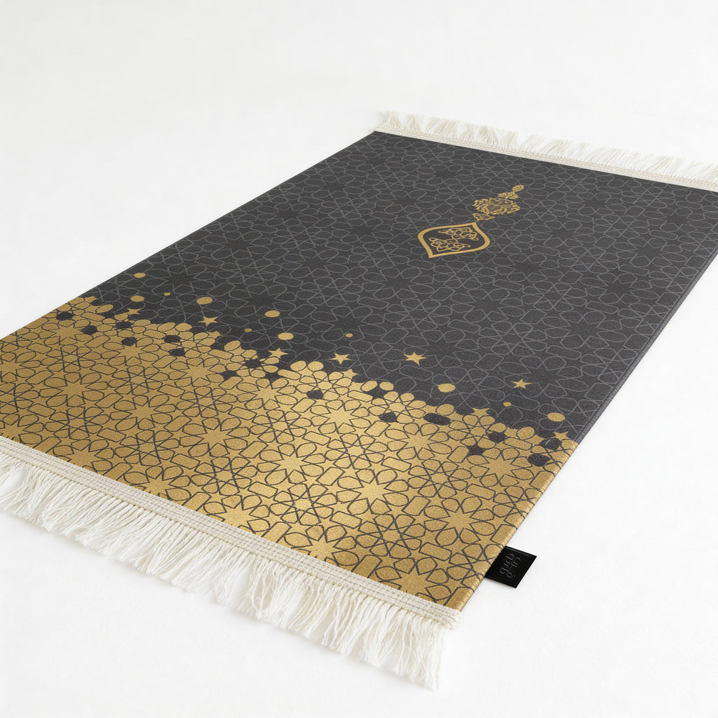 AL-Hudda Prayer Mat - Regular - Velvet