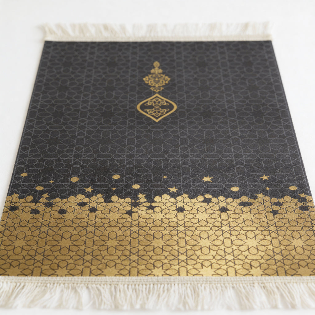 AL-Hudda Prayer Mat - Regular - Velvet