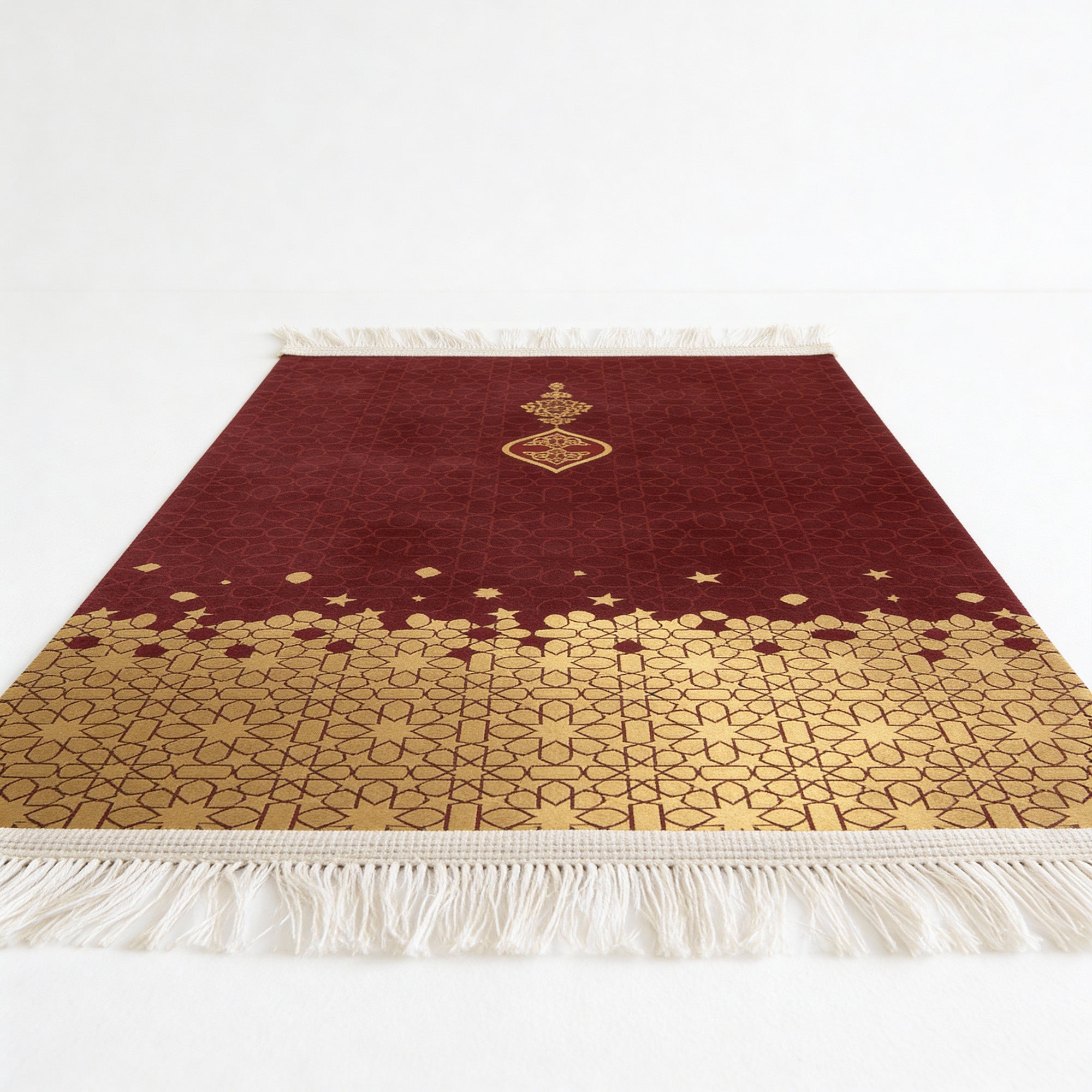 AL-Hudda Prayer Mat - Regular - Velvet