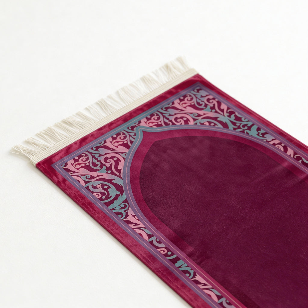 AL-Hedaya Prayer Mat - Regular - Velvet