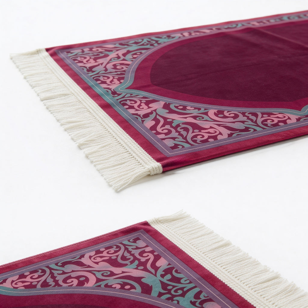 AL-Hedaya Prayer Mat - Regular - Velvet