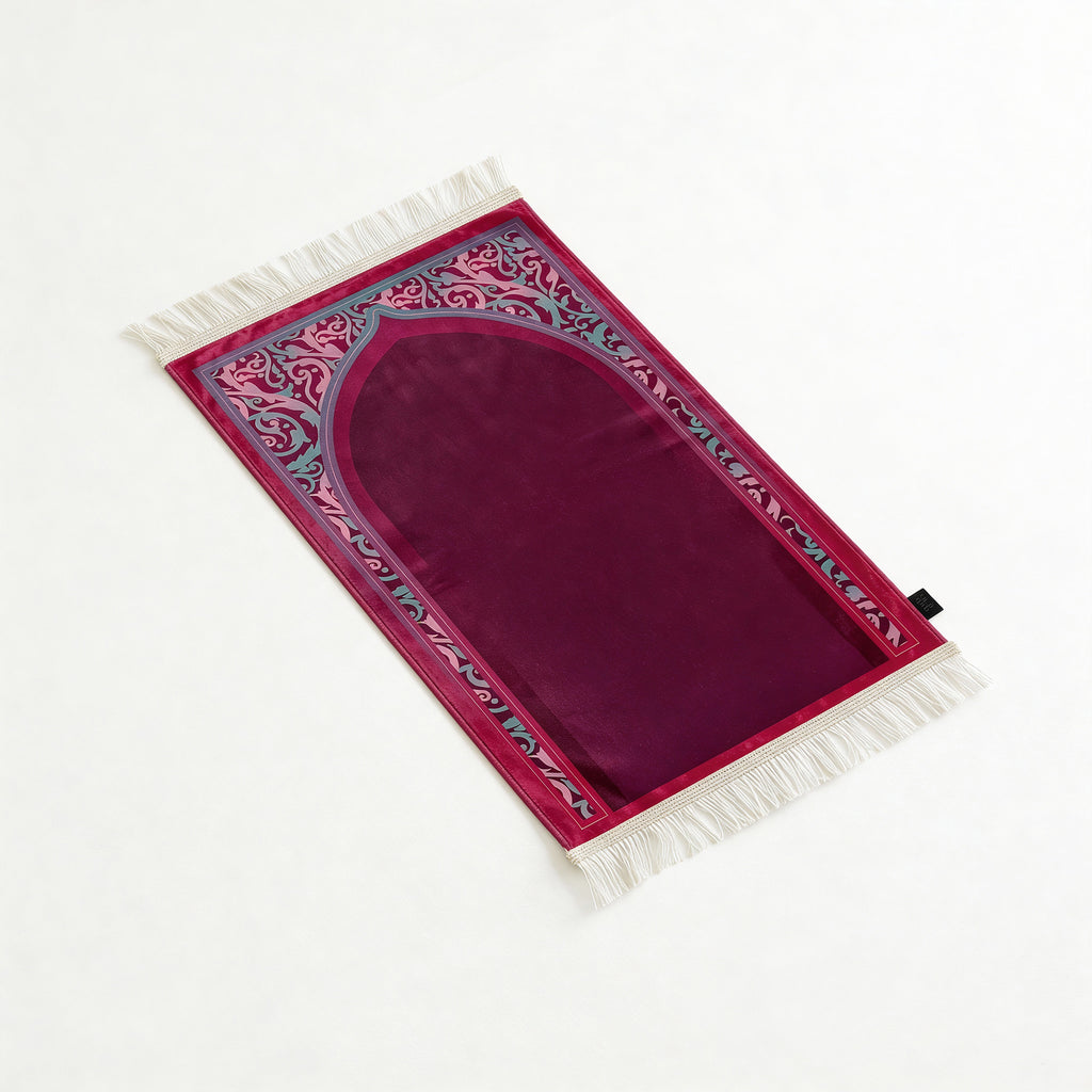 AL-Hedaya Prayer Mat - Regular - Velvet