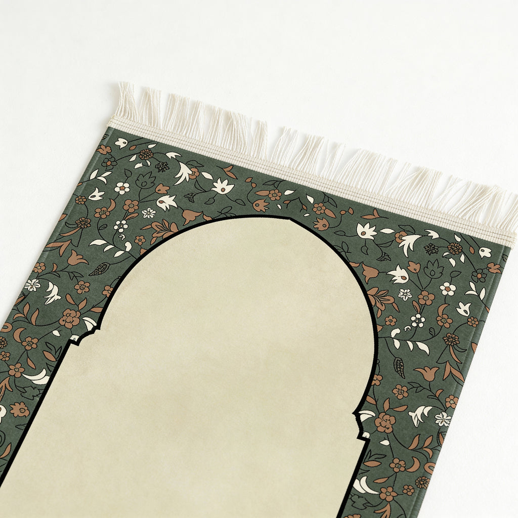 AL-Rawda Prayer Mat - Regular - Velvet
