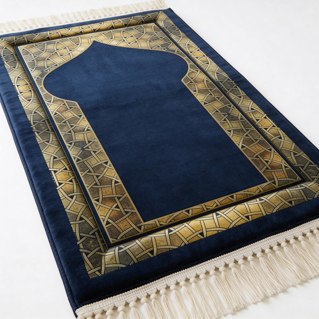 Al-Nour Prayer Mat - Padded - 1.5 cm Foam