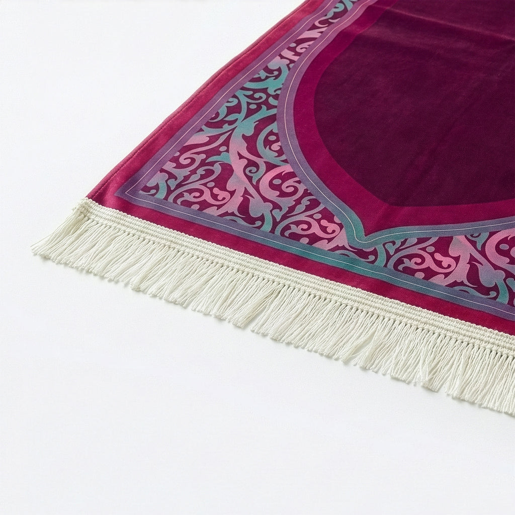AL-Hedaya Prayer Mat - Regular - Velvet