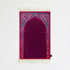 AL-Hedaya Prayer Mat - Regular - Velvet