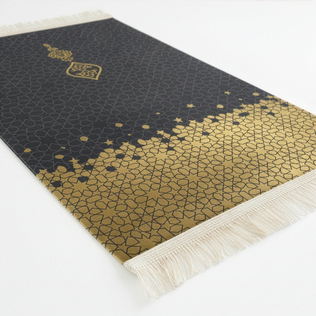 AL-Hudda Prayer Mat - Regular - Velvet