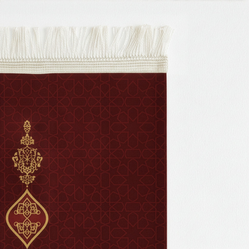 AL-Hudda Prayer Mat - Regular - Velvet
