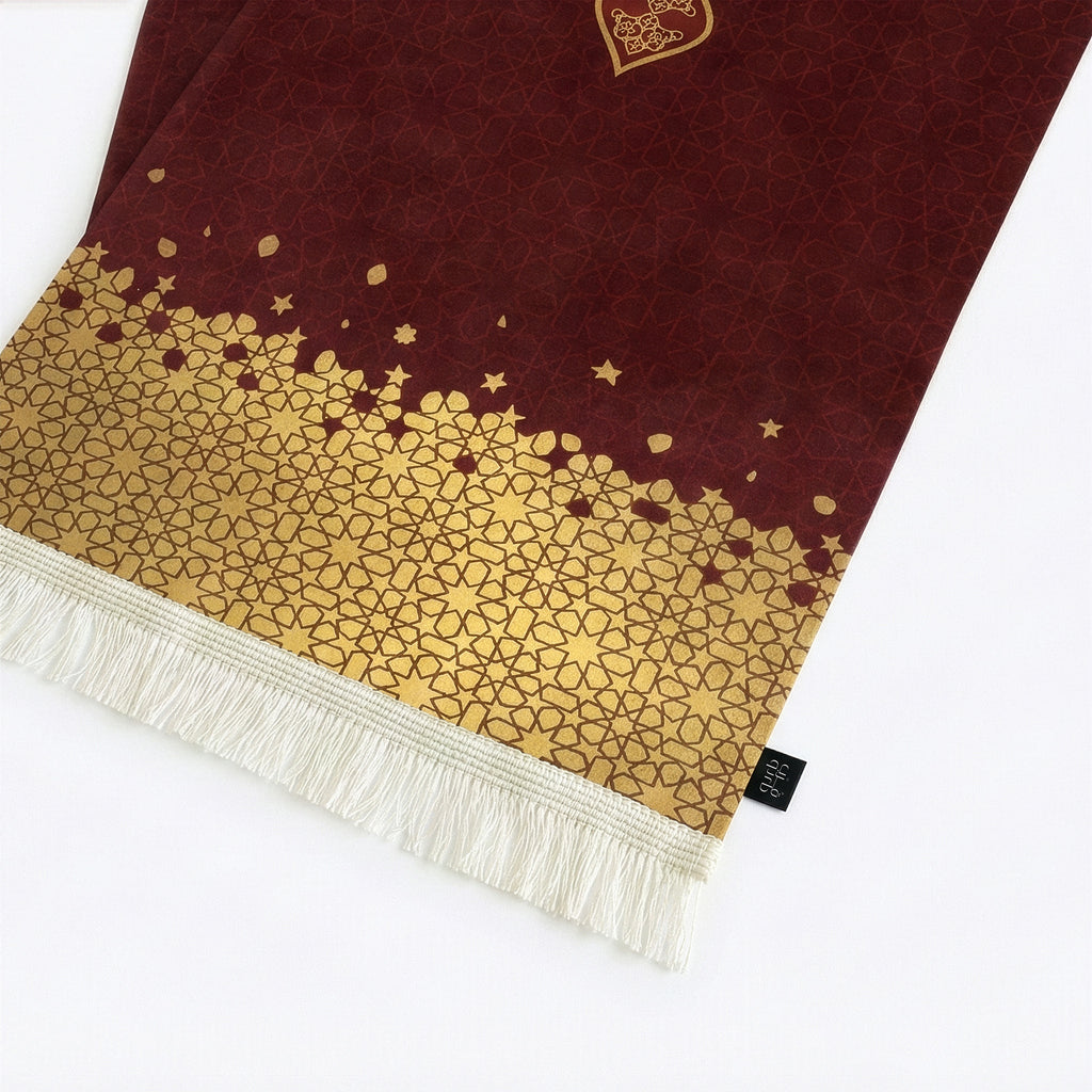 AL-Hudda Prayer Mat - Regular - Velvet