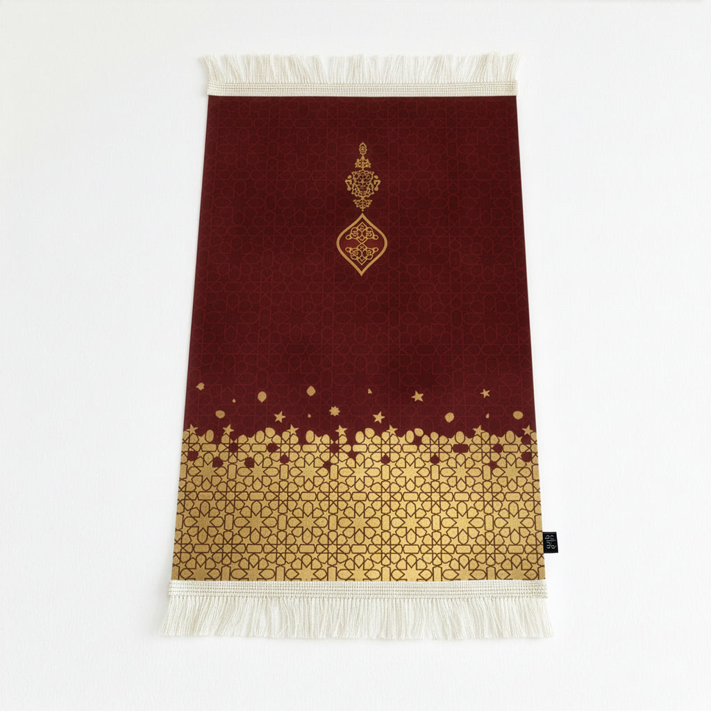 AL-Hudda Prayer Mat - Regular - Velvet