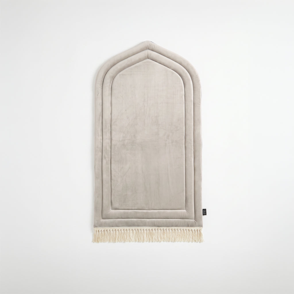 Plain Mehrab Prayer Mat - Padded - 3 cm Foam