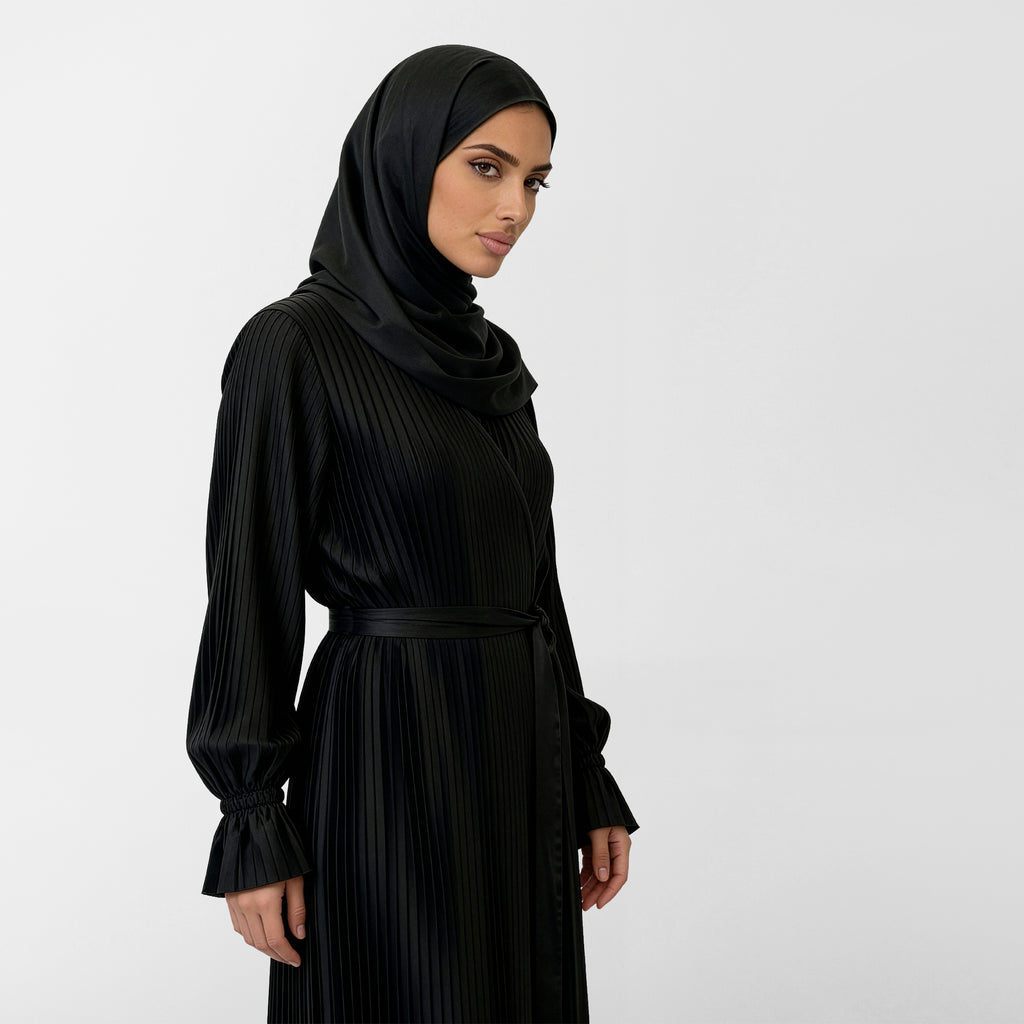 Prayer Wear - Pleated - Satin