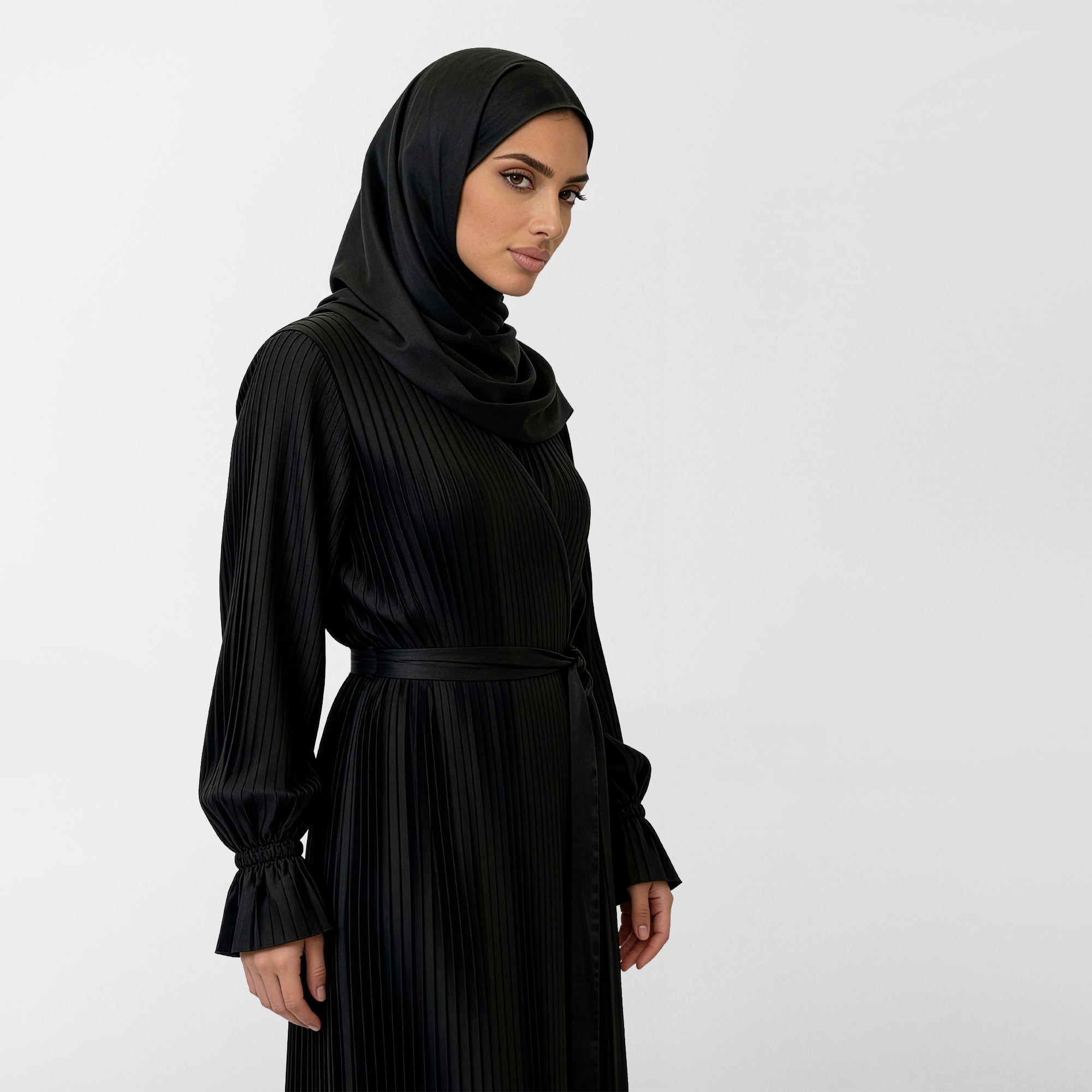 Prayer Wear - Pleated - Satin