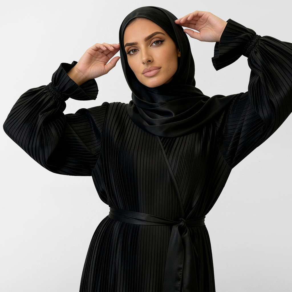 Prayer Wear - Pleated - Satin