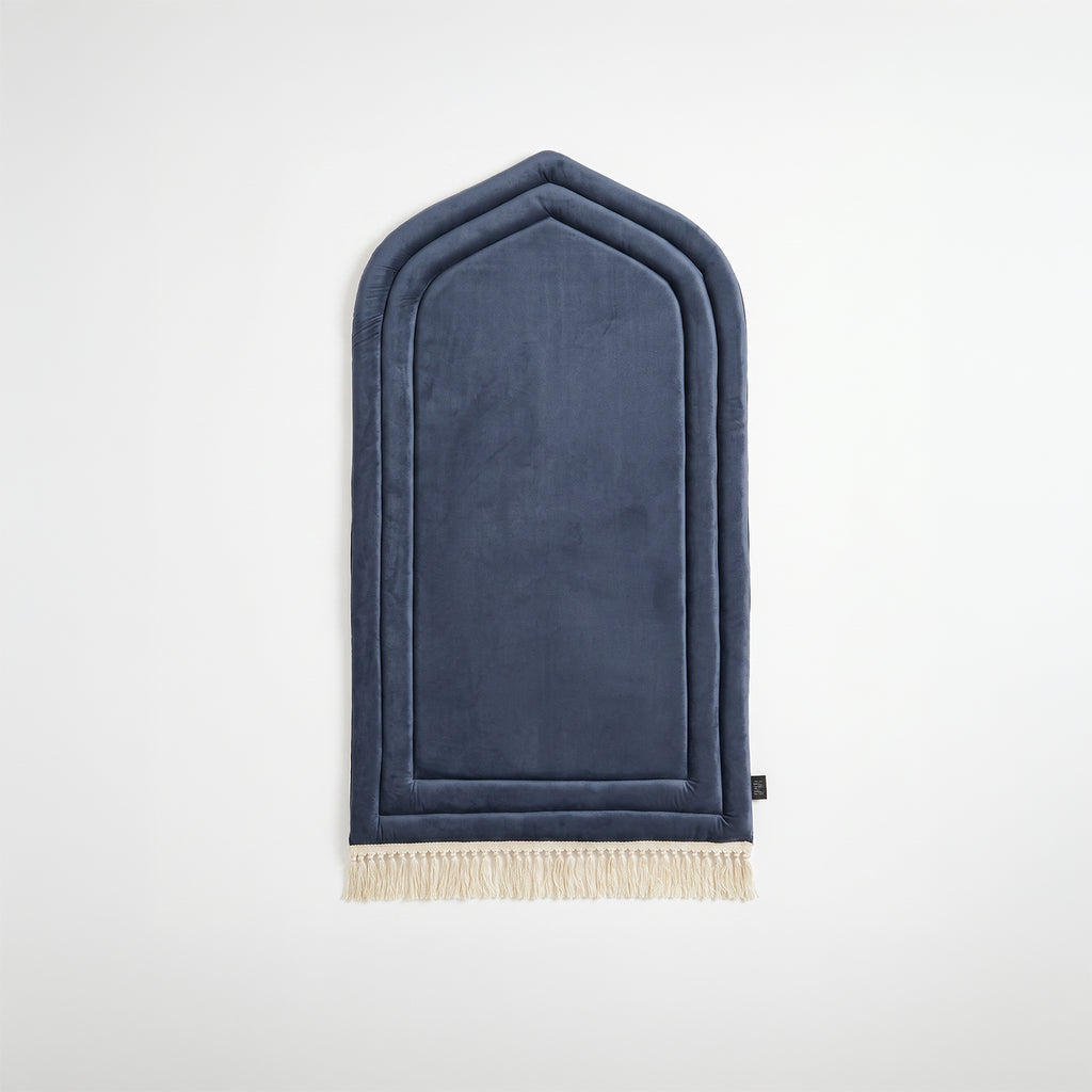 Plain Mehrab Prayer Mat - Padded - 3 cm Foam
