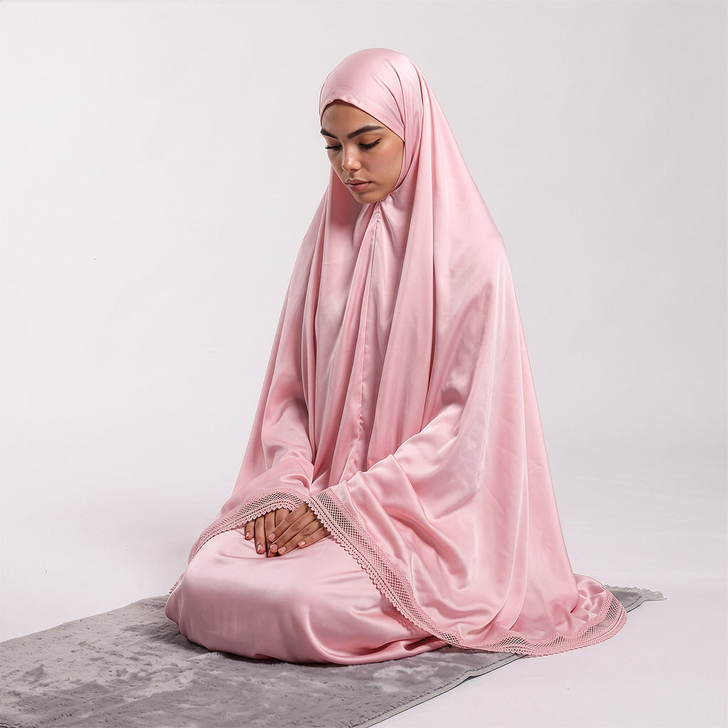 Prayer Wear - Khimar - Satin