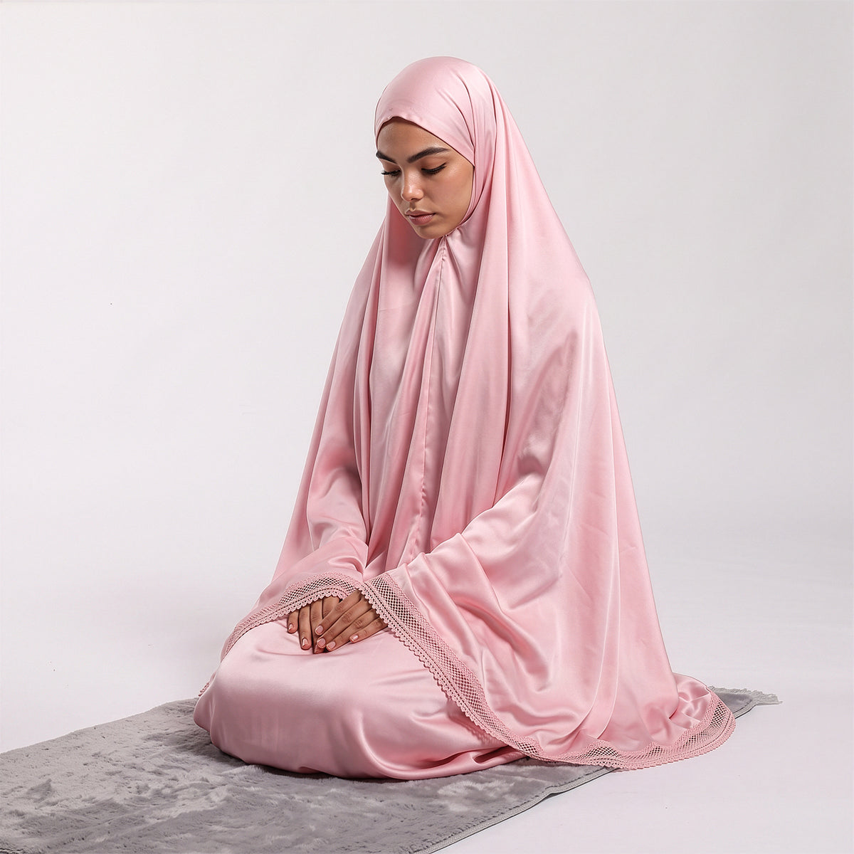 Prayer Wear - Khimar - Satin