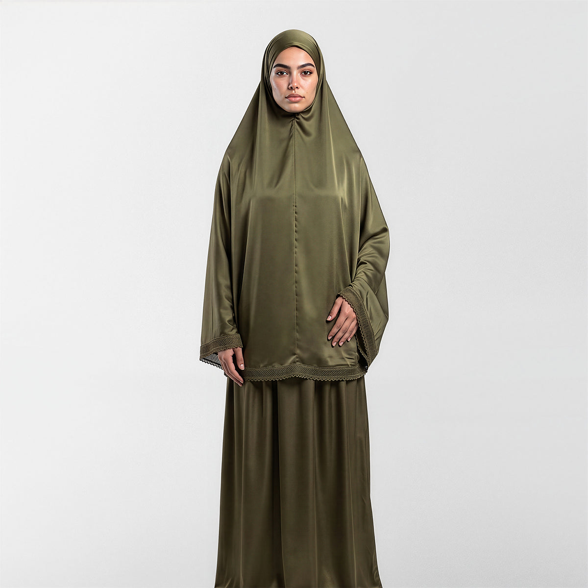 Prayer Wear - Khimar - Satin