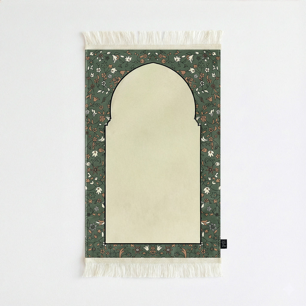 AL-Rawda Prayer Mat - Regular - Velvet