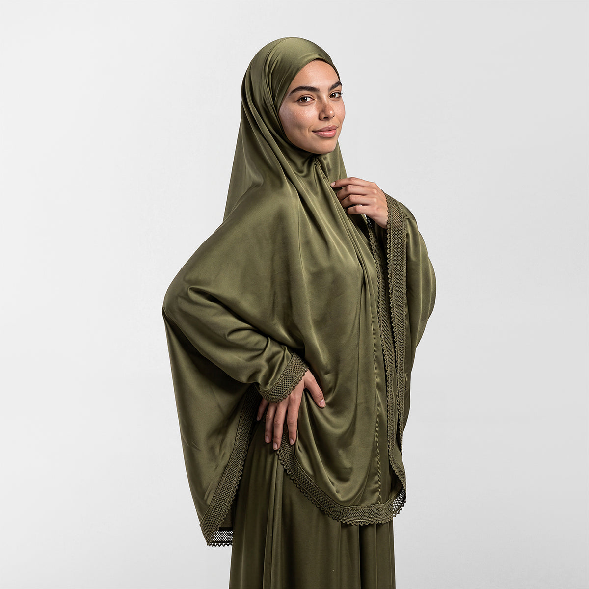 Prayer Wear - Khimar - Satin