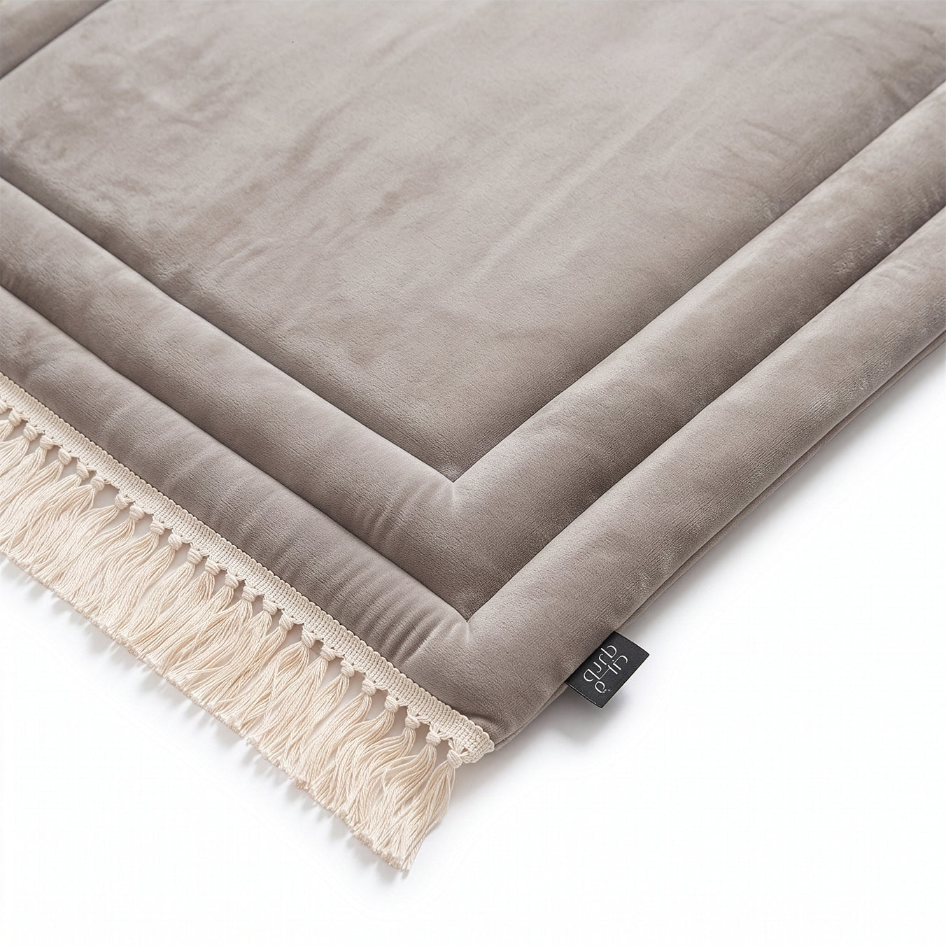 Plain Mehrab Prayer Mat - Padded - 3 cm Foam