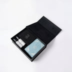Luxury Gift Box 1 ( Brown Agate Prayer Beads + Mushaf + Mushaf Cover + Velvet Payer Mat + Prayer Rug Spray )