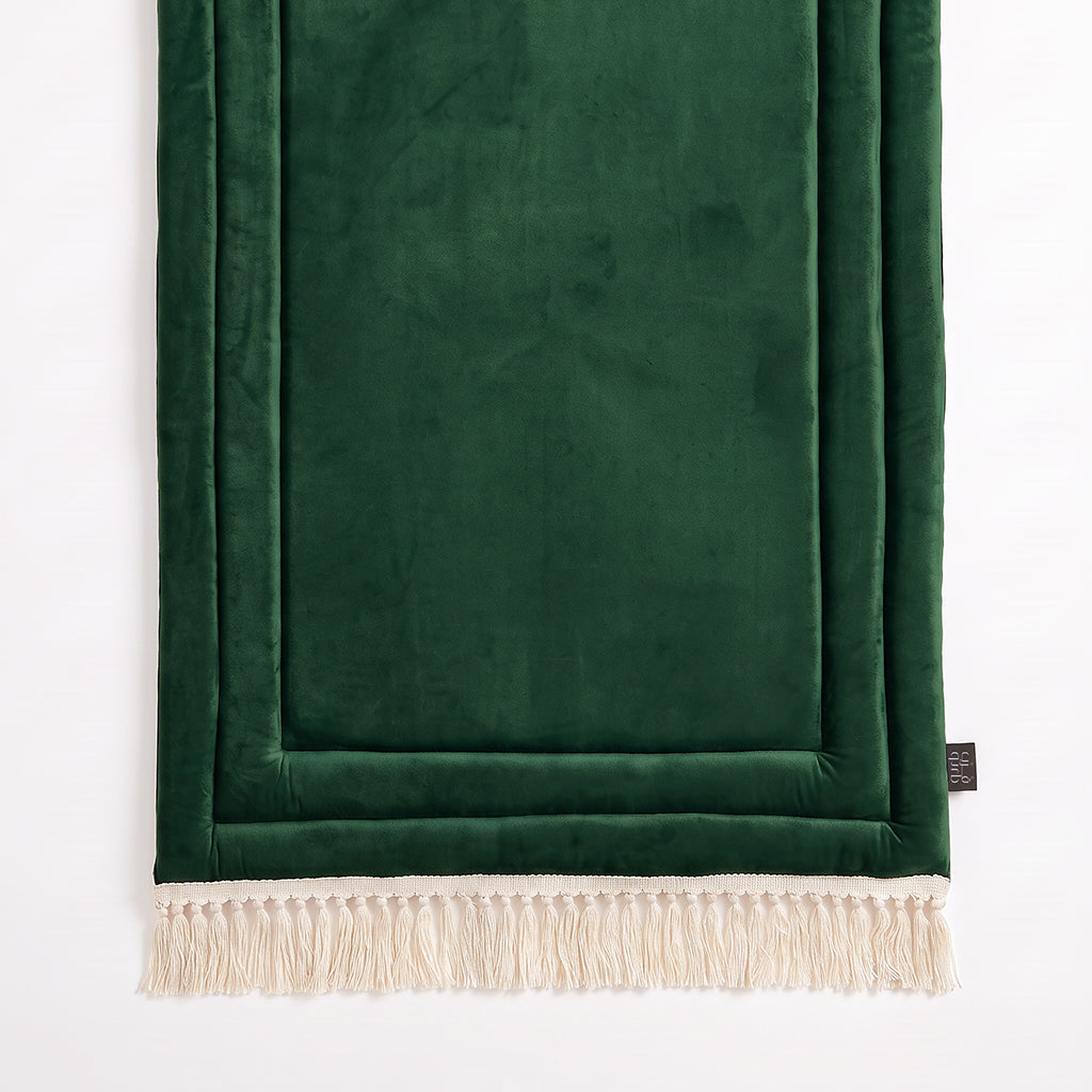 Plain Mehrab Prayer Mat - Padded - 3 cm Foam