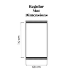 AL-Hedaya Prayer Mat - Regular - Velvet