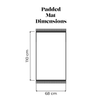 AL-Qubba Prayer Mat - Padded - 3 cm Foam