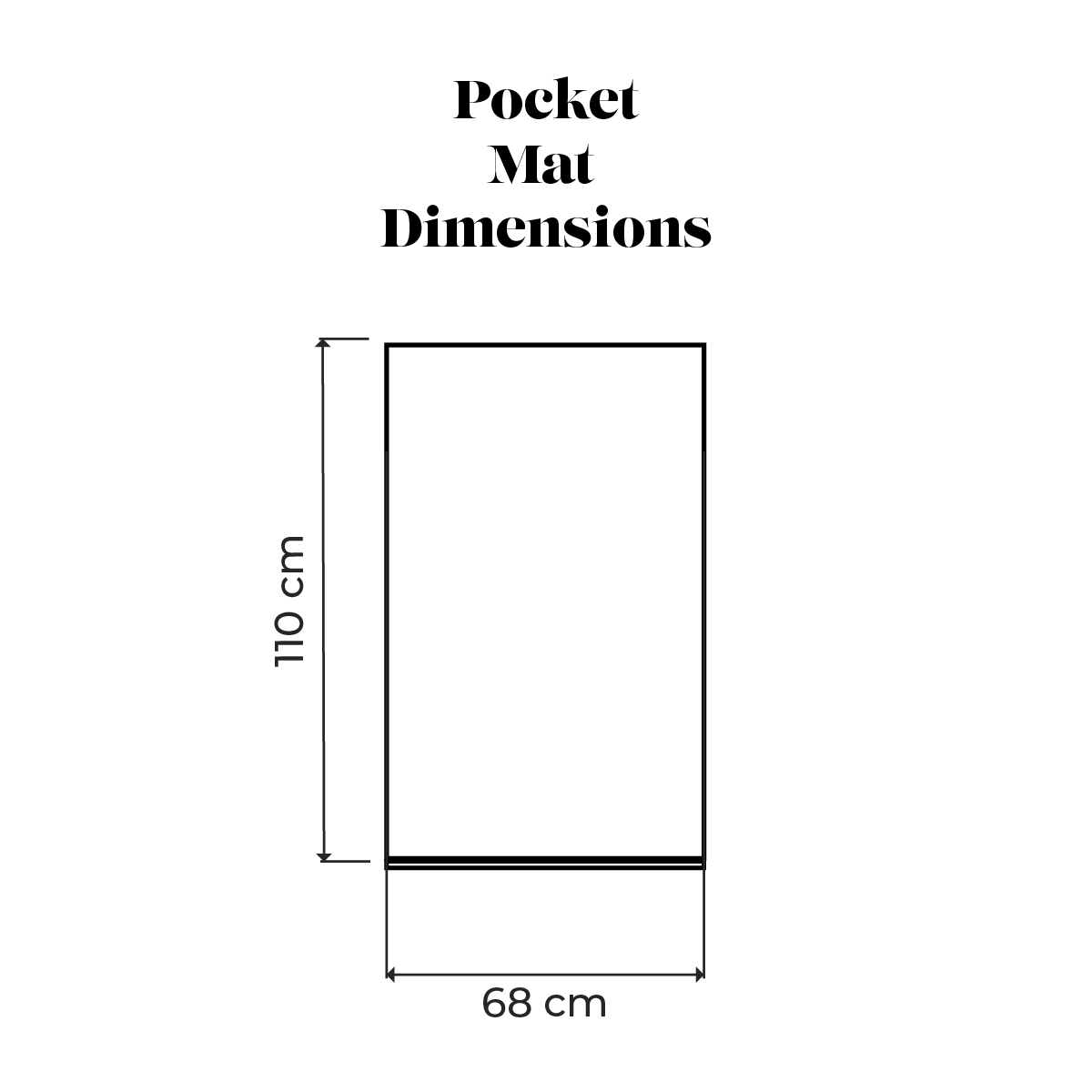 AL-Qubba Prayer Mat - Pocket Size - Waterproof